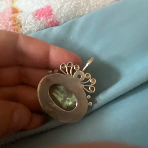 Sterling silver Gemstone Pendant - Picture 2 of 4